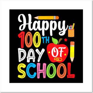100 Days Of School Teacher And Student Posters and Art